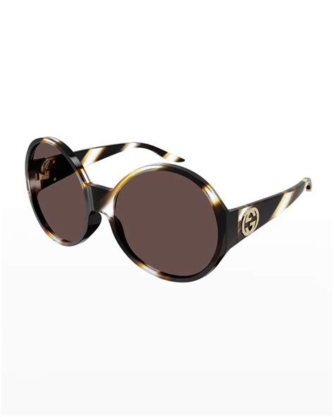 oversized round-frame acetate sunglasses gucci|Gucci sunglasses price.